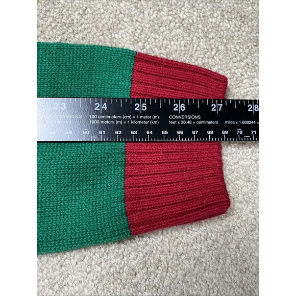 NWOT Ugly‎ Chirstmas Sweater Unisex XL Red Beatles Abbey Road Pullover Holiday - Picture 9 of 9